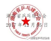 广州轻工集团特约 双鱼杯 2017乒乓黄金大赛成绩