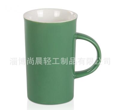 现货 双色釉陶瓷杯子 草绿色陶瓷色釉杯欢迎咨询【图】
