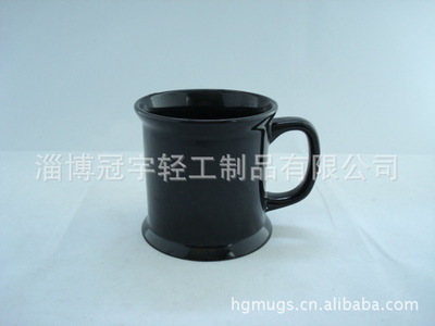 【供应13.5oz陶瓷马克杯,陶瓷工字杯,VIP陶瓷马克杯 陶瓷色釉杯】价格,厂家,图片,杯子,淄博冠宇轻工制品-