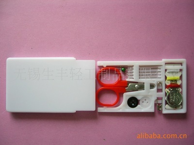 直供便携式型针线盒 宾馆用品的贴心伴侣